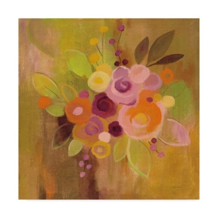 Silvia Vassileva 'Small Bouquet Ii' Canvas Art,14x14